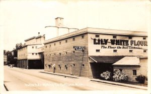 Portland Michigan Valler City Milling Lily White Flour Real Photo PC AA69368