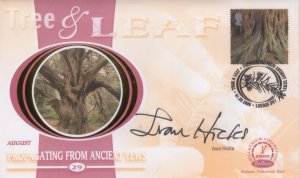 Ivan Hicks Gardeners World BBC TV Hand Signed Benham FDC