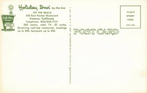 Postcard Holiday Inn Ventura California