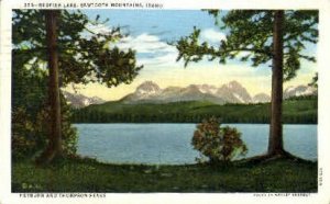 Redfish Lake - Sawtooth Mountains, Idaho ID