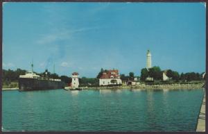 Car Ferry,Sturgeon Bay,WI Postcard BIN