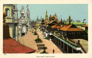 NY - Coney Island. Luna Park Scene