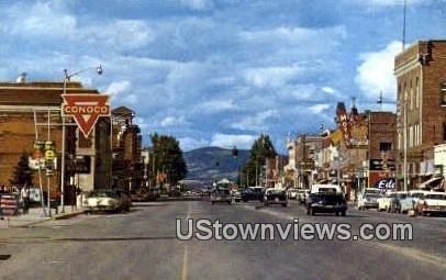 Main Street in Deer Lodge, Montana