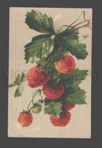 3087284 Sweet STRAWBERRY w/ Dew by KLEIN vintage GOM 1337 PC