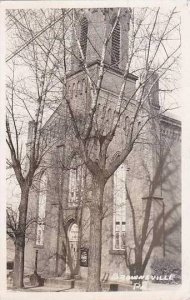 Pennsylvania Brownsville First Methodist Church 1947 Real Photo RPPC