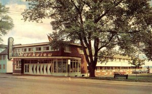 MONCTON, NB Canada  PARKVIEW HOTEL~Highway 6  Roadside  c1960's Chrome Postcard