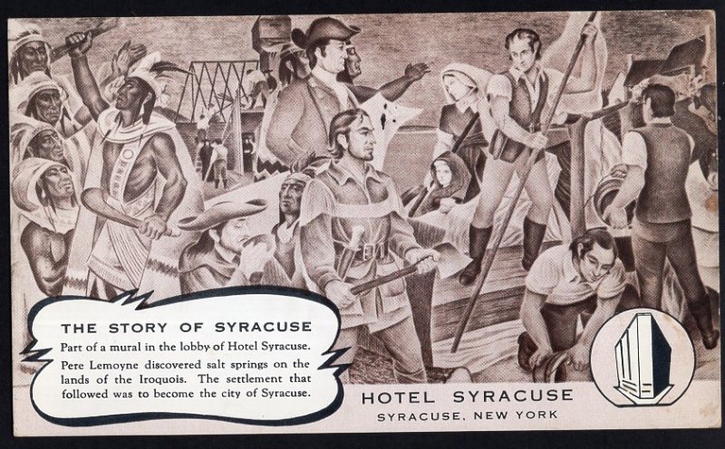 New York SYRACUSE Hotel Syracuse - The Story of Syracuse - Chrome
