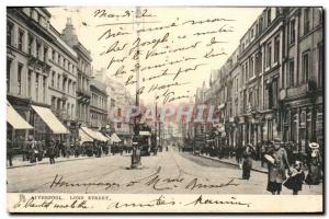 Postcard Former Liverpool Lord Street