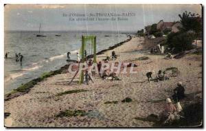 Old Postcard Ile D Oleron St Trojan les Bains Meanwhile I hour Bains