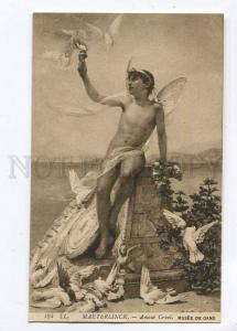 257520 Cruel Love CUPID Dead Pigeon by MAETERLINCK Vintage PC