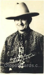 George Weston Western Cowboy, Cowgirl Unused 