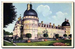 Old Postcard The Chateau de Valencay