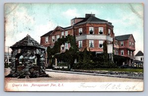 K5/ Narragansett Pier Rhode Island Postcard c1910 Green's Inn Hotel 319