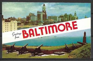 Maryland, Baltimore - Greetings From - [MD-035]