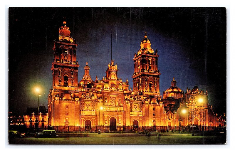 Catedral De Mexico Mexico City Postcard