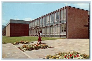c1960's Suny Agr. Tech College Farrell Hall Building Delhi New York NY Postcard
