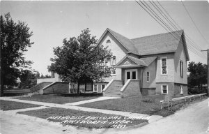 H36/ Ainsworth Nebraska RPPC Postcard 1951 Methodist Episcopal Church