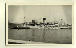 na0989 - Royal Navy Stores Ship -  HMS Retainer - photograph