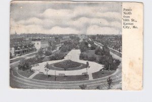 ANTIQUE POSTCARD MISSOURI KANSAS CITY PASCO NORTH FROM 18TH ST UNDIVIDED BACK 