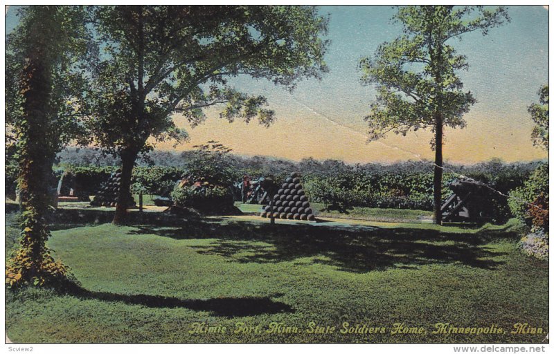 Mimie Fort, Minnesota State Soldiers Home, Minneapolis, Minnesota, 1900-1910s