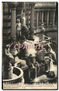 Old Postcard Marseille Palais Longchamp