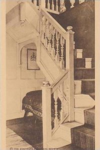 New York Tompkins Corners Staircase Judson House Built 1723 Home Of Stratford...