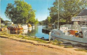 B104424 stalham staithe norfolk borads ship bateaux    uk 14x9cm