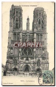 Old Postcard Toul La Cathedrale