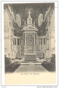 Interior,St.Pauls,The Reredos,London England,00-10s