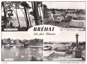 RP; 4-Views, ILE DE BREHAT, En Bretagne, Vue sur I´lle, Cotes d´Armor, Fran...