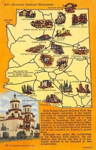 Arizona's national monuments USA Maps Unused 