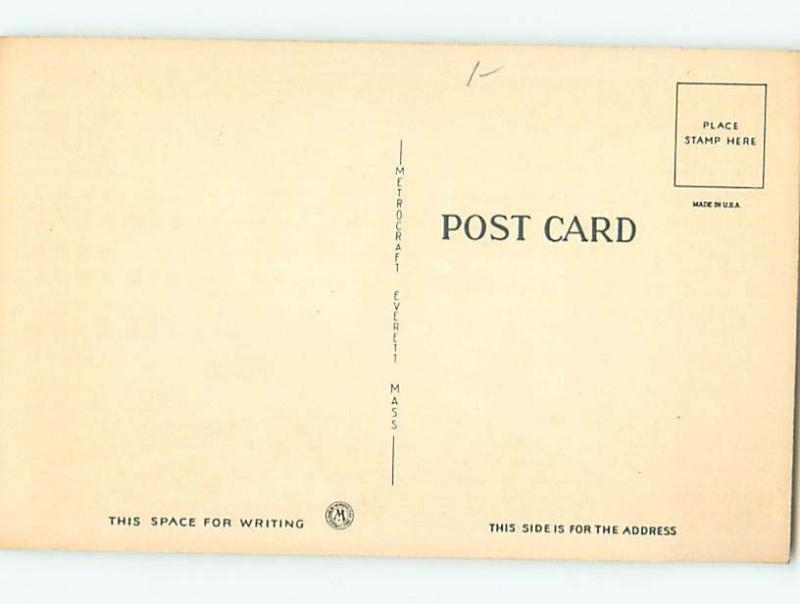 Unused Linen STREET SCENE Buffalo New York NY W1466