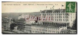 Old Postcard Our Resorts Thernales Royan Panorama Hotels