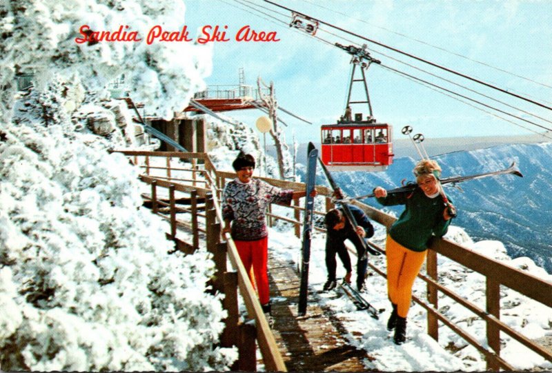 New Mexico Albuquerque Sandia Peak Ski Area