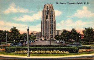 New York Buffalo Central Terminal Curteich