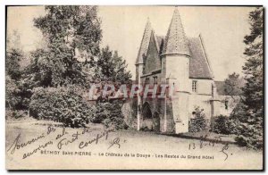 Old Postcard Chateau of Douye The remains of the large Hotel B?thisy-Saint-Pi...