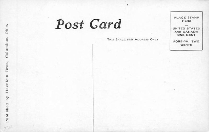 Third and Jefferson, Flood Dayton, Ohio OH Postcard