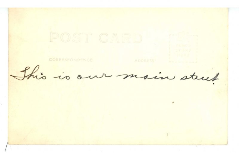 WA - Vancouver. Main Street ca 1940's  RPPC