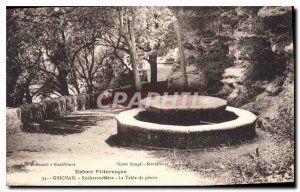 Old Postcard Picturesque Drome Grignan Rochecourbi?re Stone Table