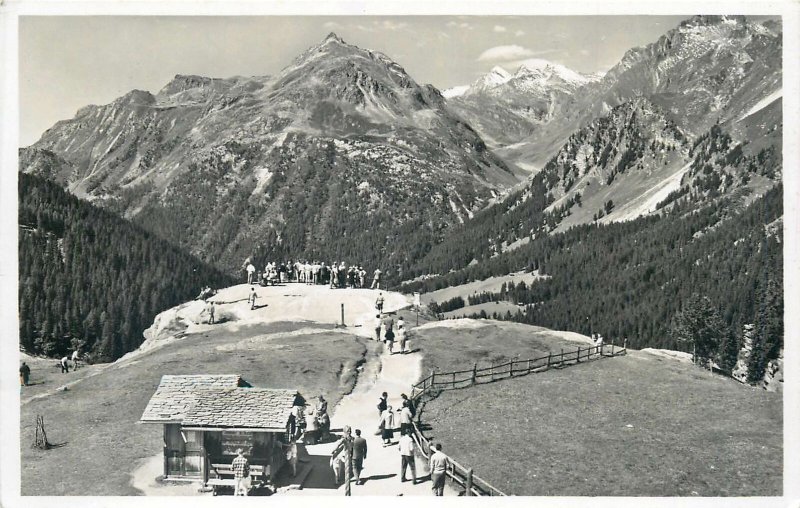 Switzerland Maloja Kulm view Postcard