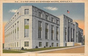 U. S. Post Office, Government Building Asheville, North Carolina NC
