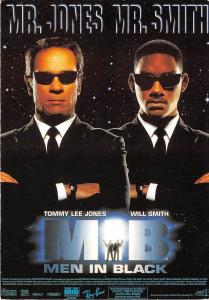 B57007 Tommy Lee Jones and Will Smith in men in black   movie star