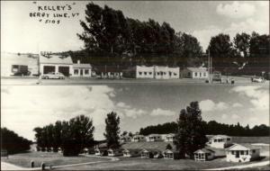 Derby Line VT Kelleys Cabins Real Photo Postcard #1