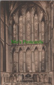 Worcestershire Postcard - Worcester Cathedral, Lady Chapel  RS36013