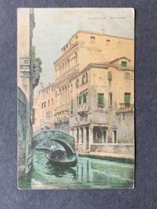 Venezia Rio Vidman Italy Litho Postcard H1360084615