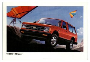 1984 Chevrolet S-10 Blazer Chevy Postcard *6V15