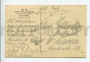 428386 Rustringen Banter-Burgergarten restaurant ADVERTISING shipping post RPPC