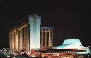 Vintage Postcard MGM Massive Grand Hotel Entertainment Building Las Vegas Nevada