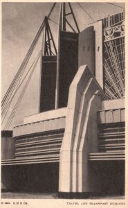 Vintage Postcard 1933 Travel And Transport Building A Century Of Progress