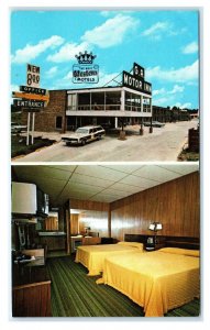 CALHOUN, GA  Georgia ~ Roadside G A MOTOR INN  c1960s Gordon County  Postcard